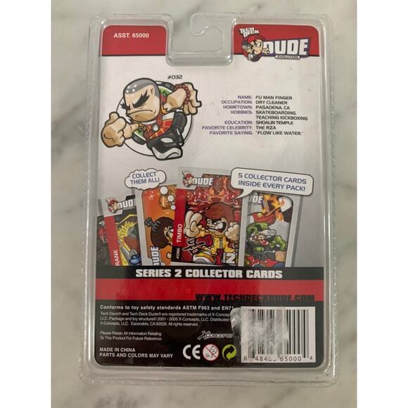 NIP Fu Man Finger Tech Deck Dude - Picture 6 of 6